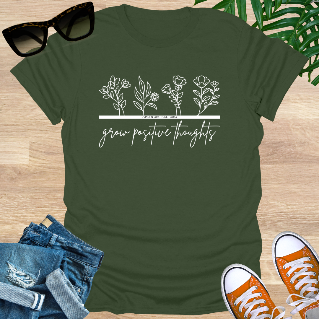 Grow Positive Thoughts Unisex T-Shirt