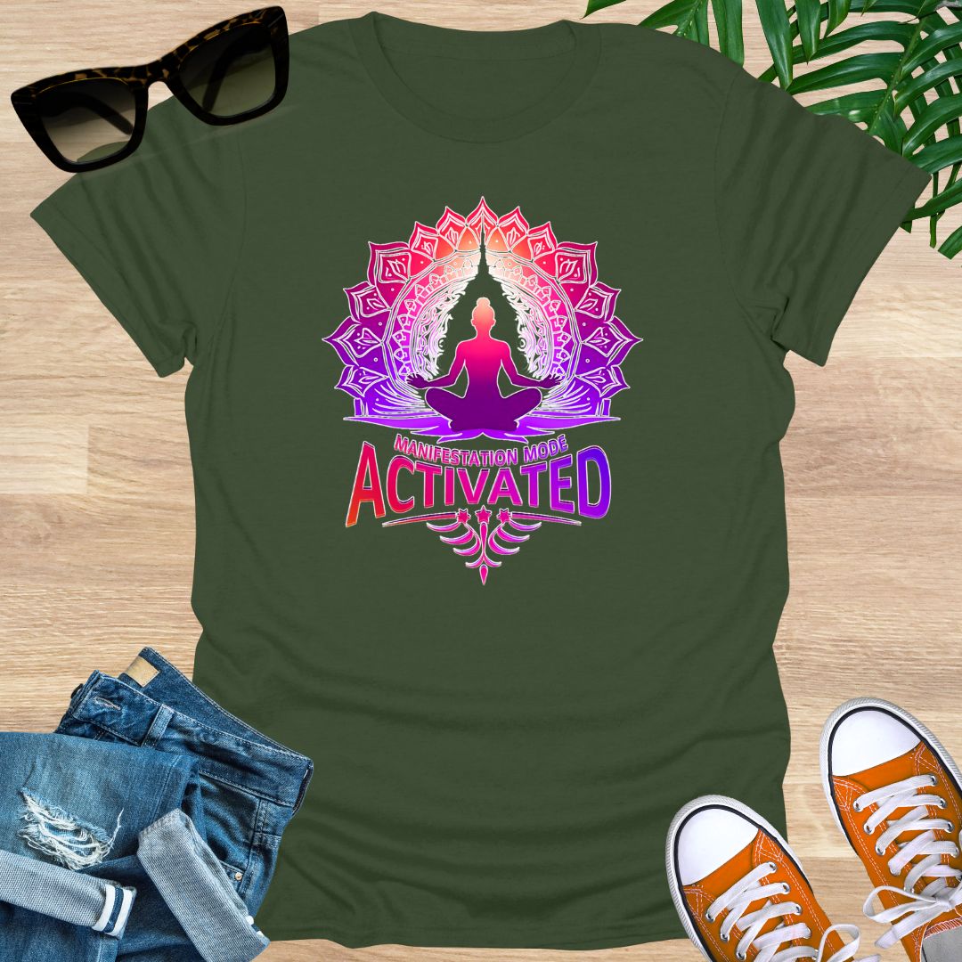 Manifestation Mode Activated, Unisex T-Shirt