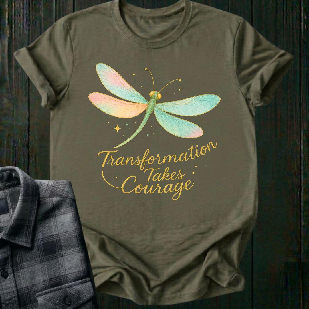 Transformation Takes Courage Unisex T-Shirt