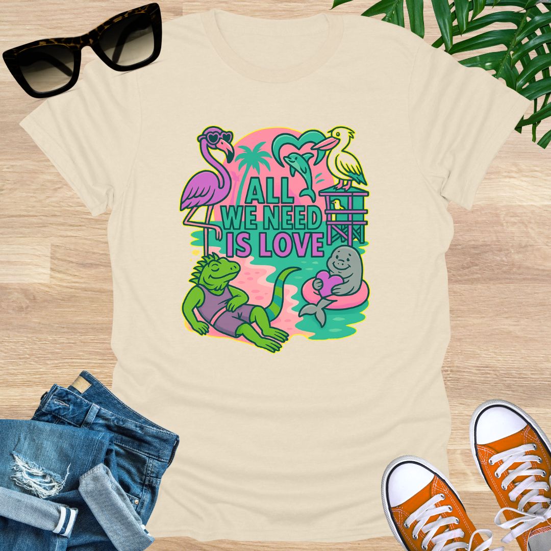 All We Need Is Love – Coastal Crew Edition, Unisex T-Shirt