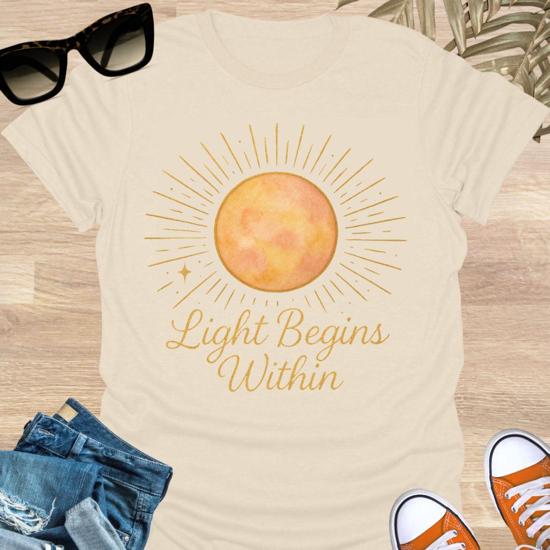 Light Begins Within Unisex T-Shirt