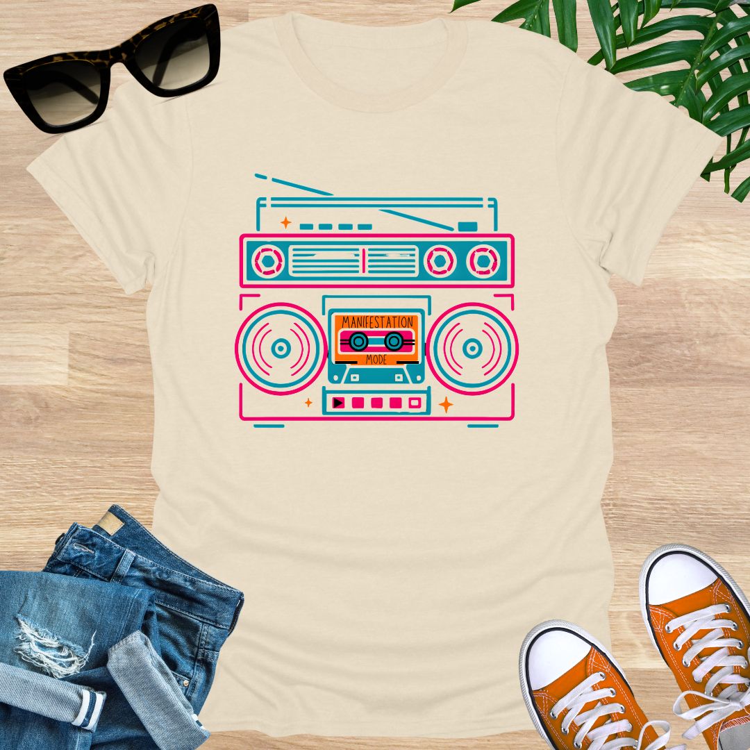 Press Play: Manifest, Boombox, Unisex T-Shirt