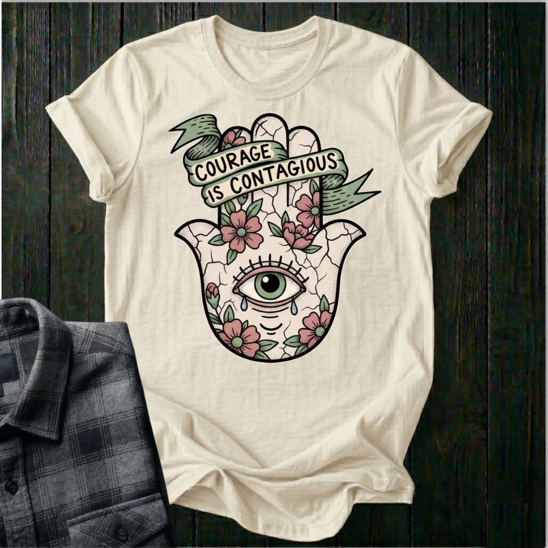 Courage Is Contagious Unisex T-Shirt
