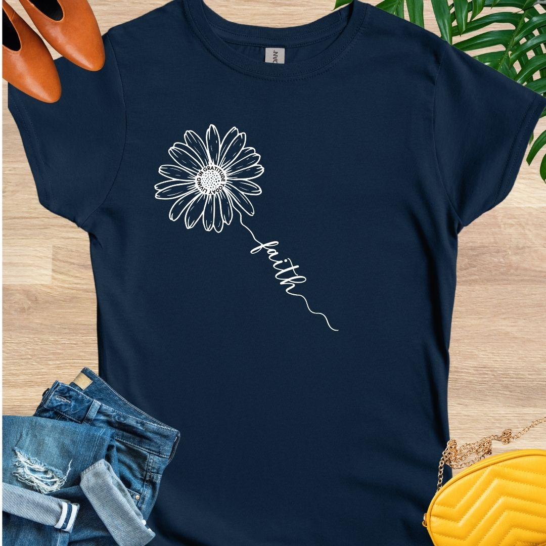 Faith Flower T-Shirt