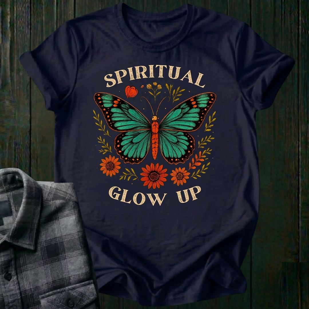 Spiritual Glow Up (Butterfly) Unisex T-Shirt