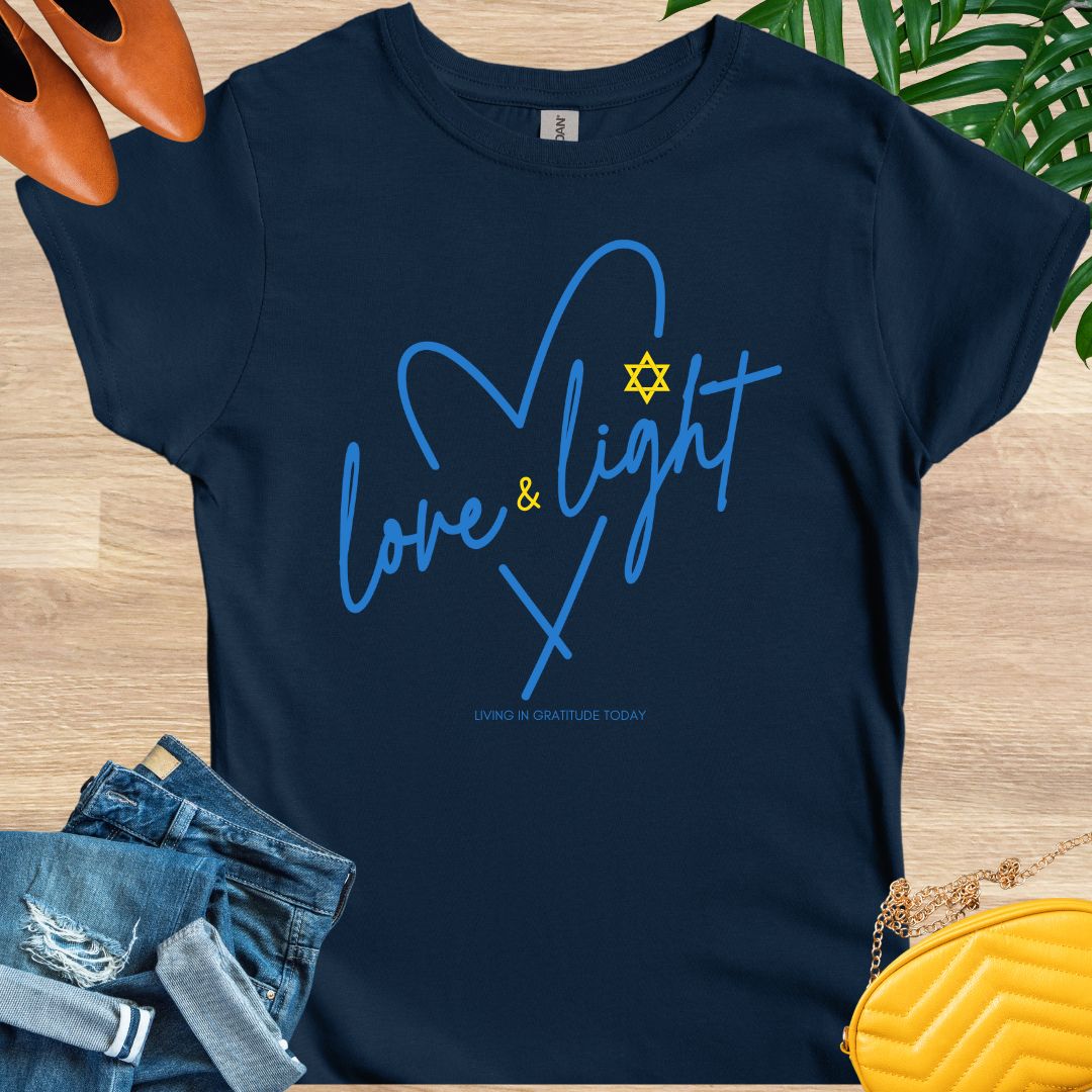 Love & Light Heart T-Shirt