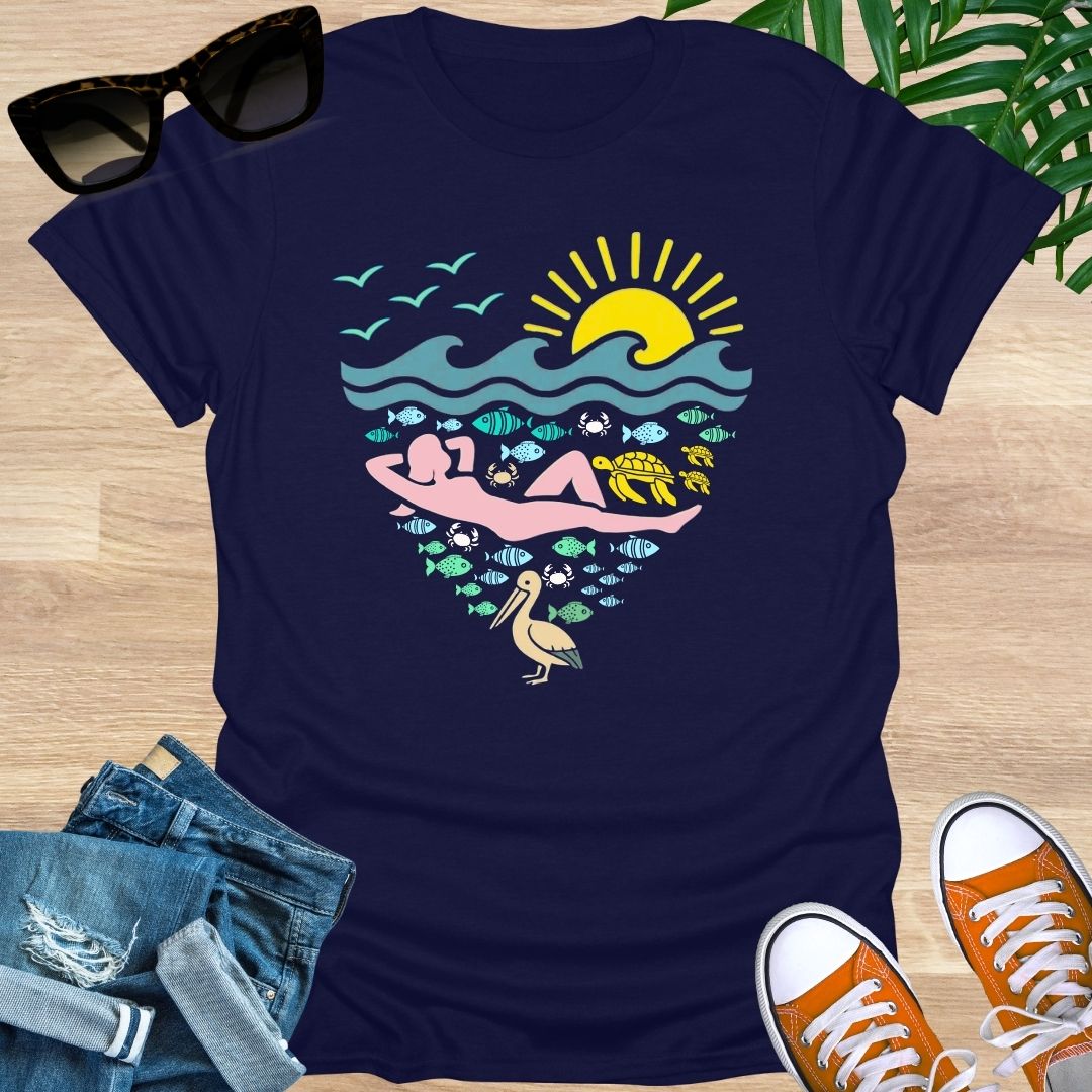 Basking in Sunshine, Unisex T-Shirt