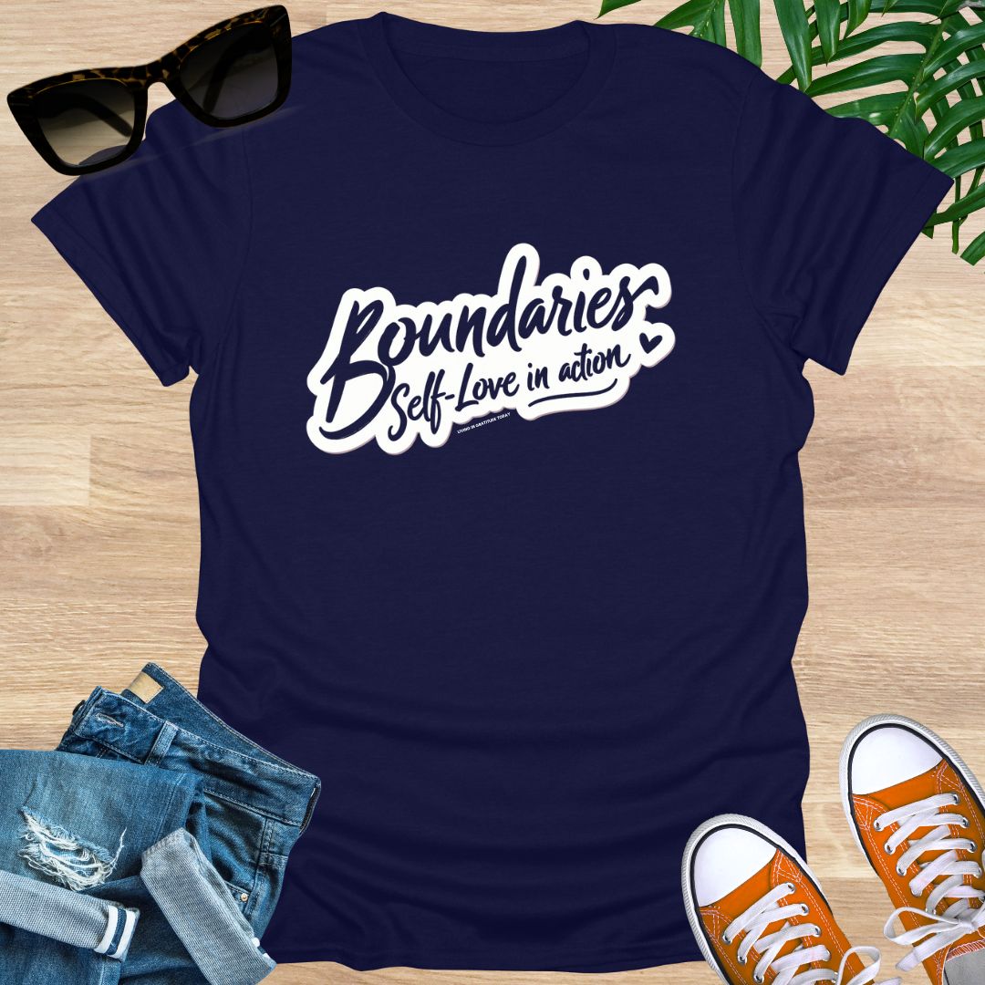 Boundaries, Self-Love in Action, Unisex T-Shirt