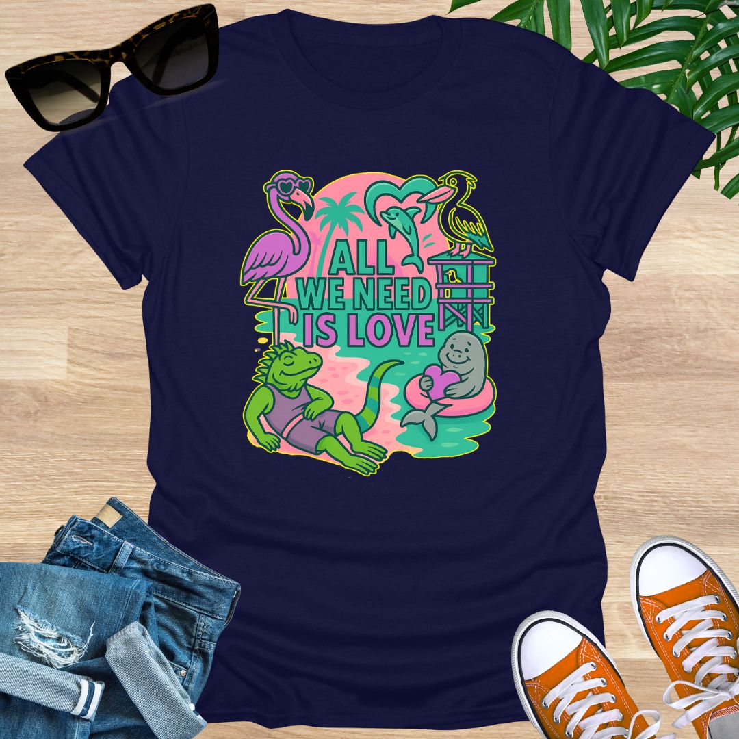 All We Need Is Love – Coastal Crew Edition, Unisex T-Shirt