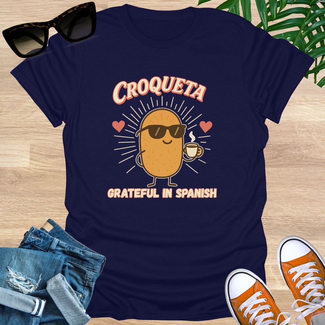 Croqueta & Gratitude, Unisex T-Shirt