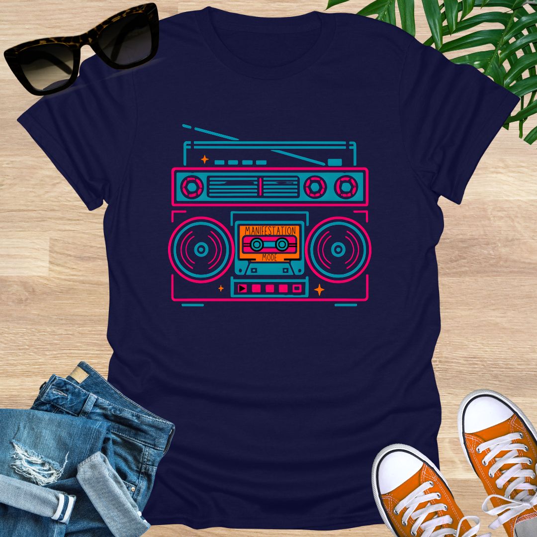 Press Play: Manifest, Boombox, Unisex T-Shirt