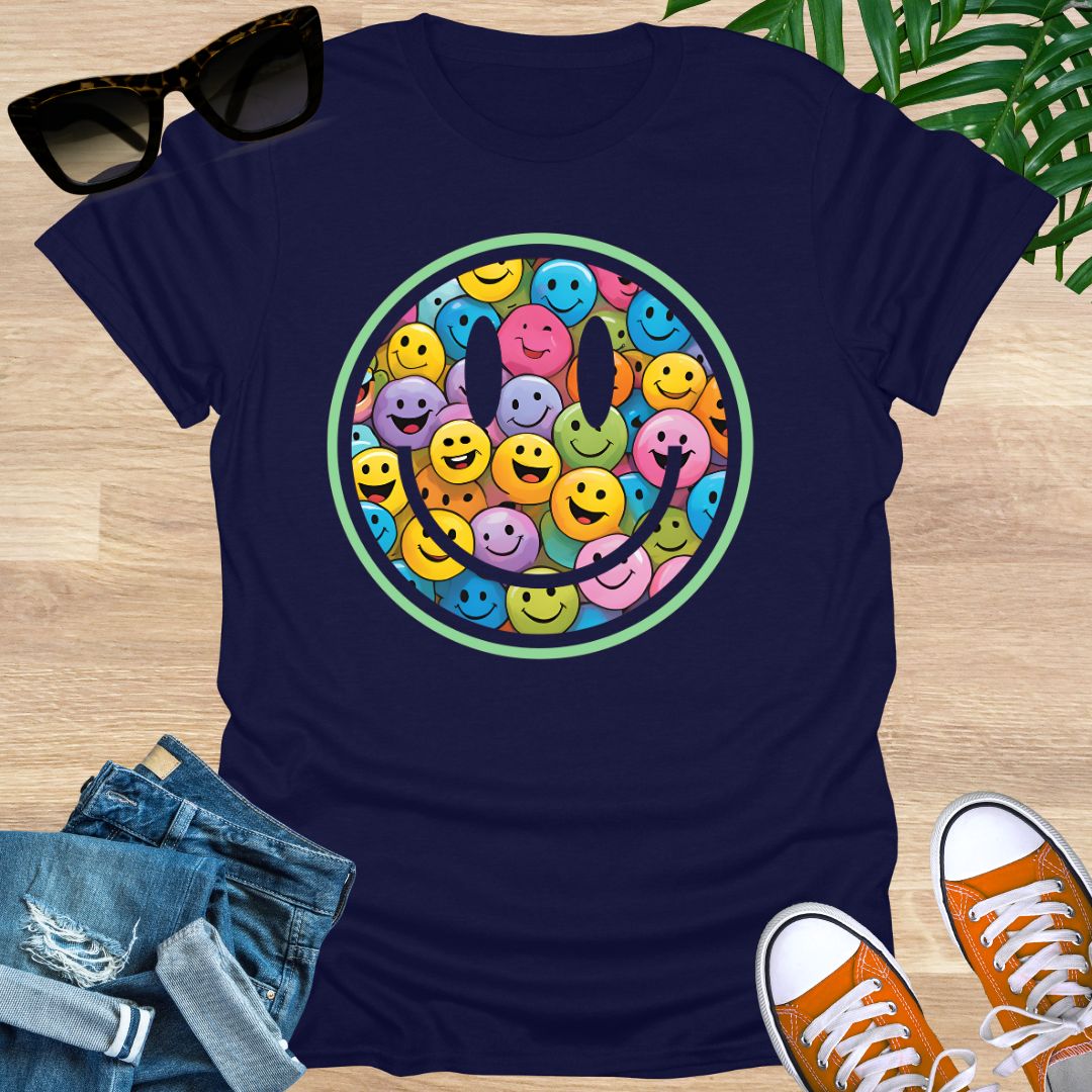 Smiley Face, Unisex T-Shirt