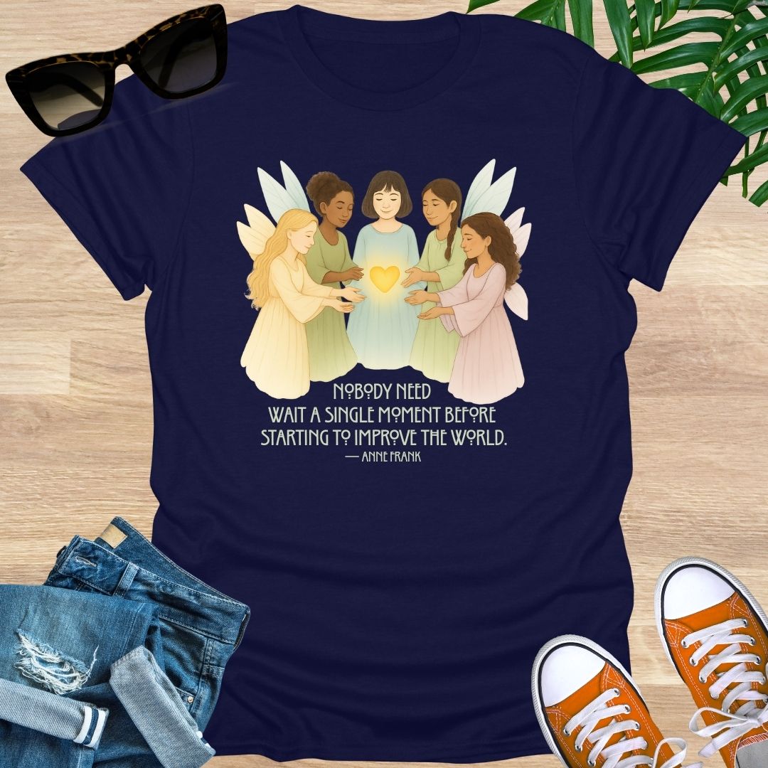 Start Now, Change the World, Fairy Heart, Unisex T-Shirt