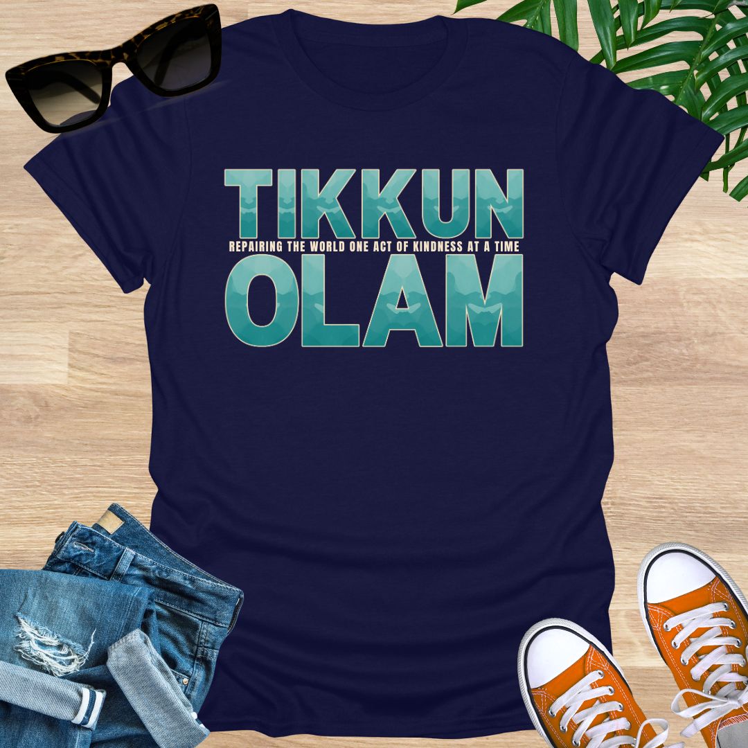 Tikkun Olam, Repair the World, Unisex T-Shirt
