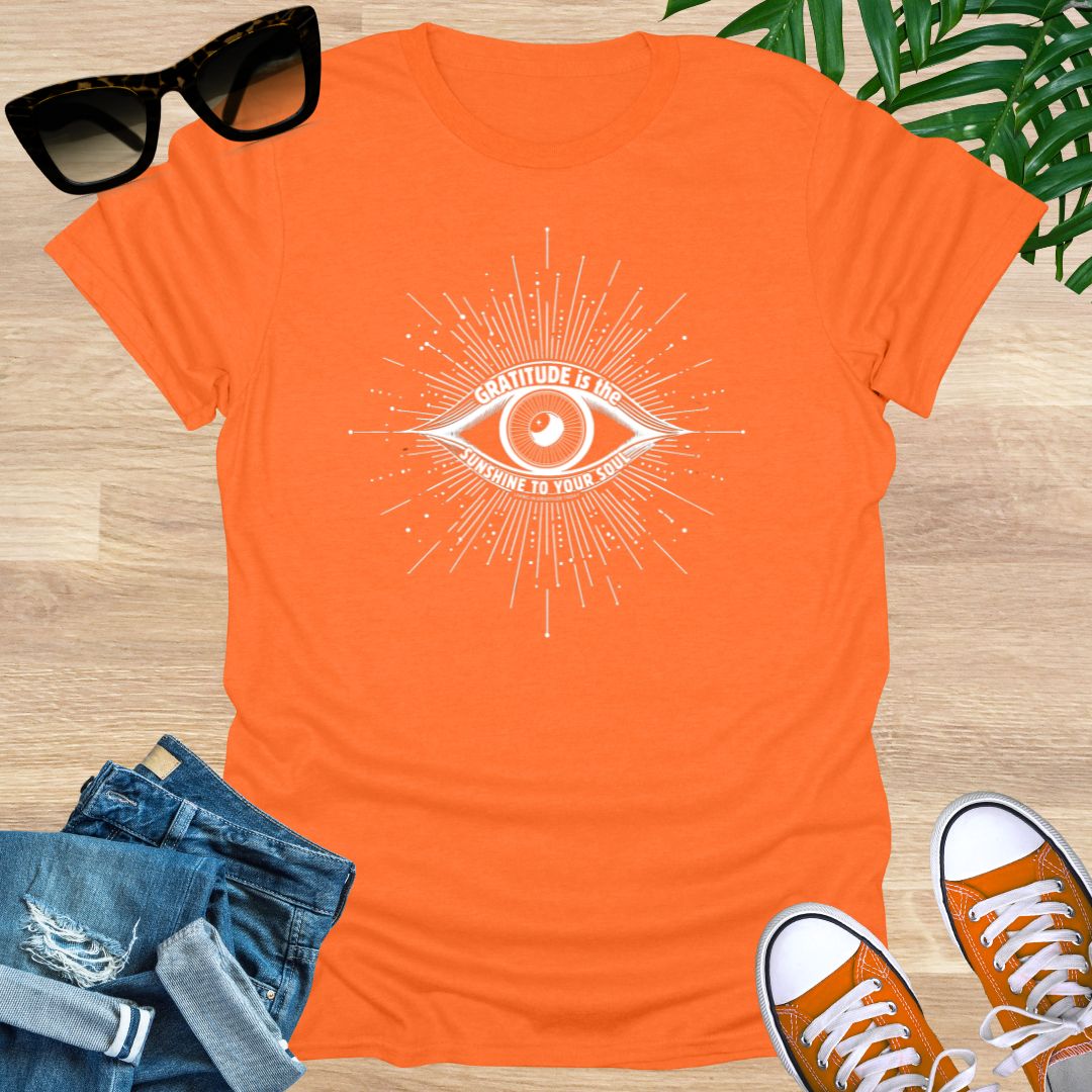 Gratitude is the Sunshine to Your Soul Unisex T-Shirt