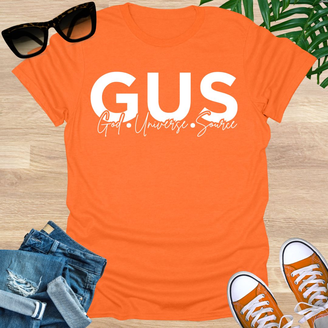 GUS, (God, Universe, Source), Unisex T-Shirt