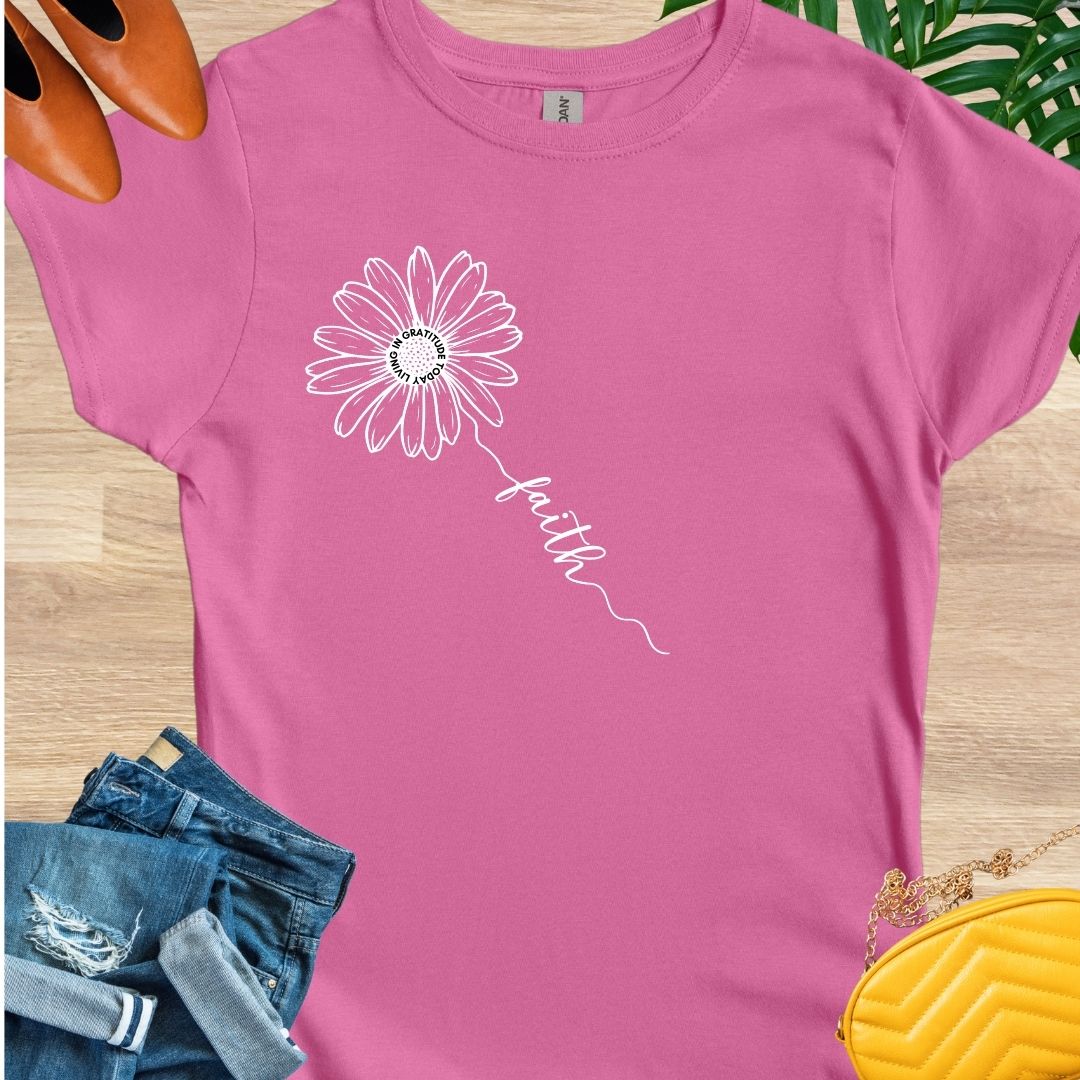 Faith Flower T-Shirt
