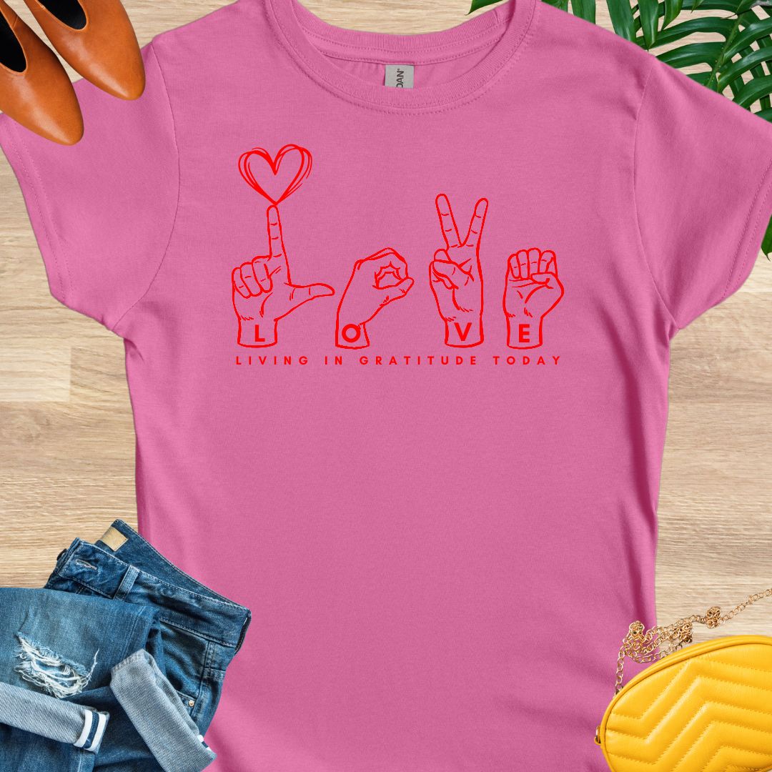 Love - Sign Language T-Shirt