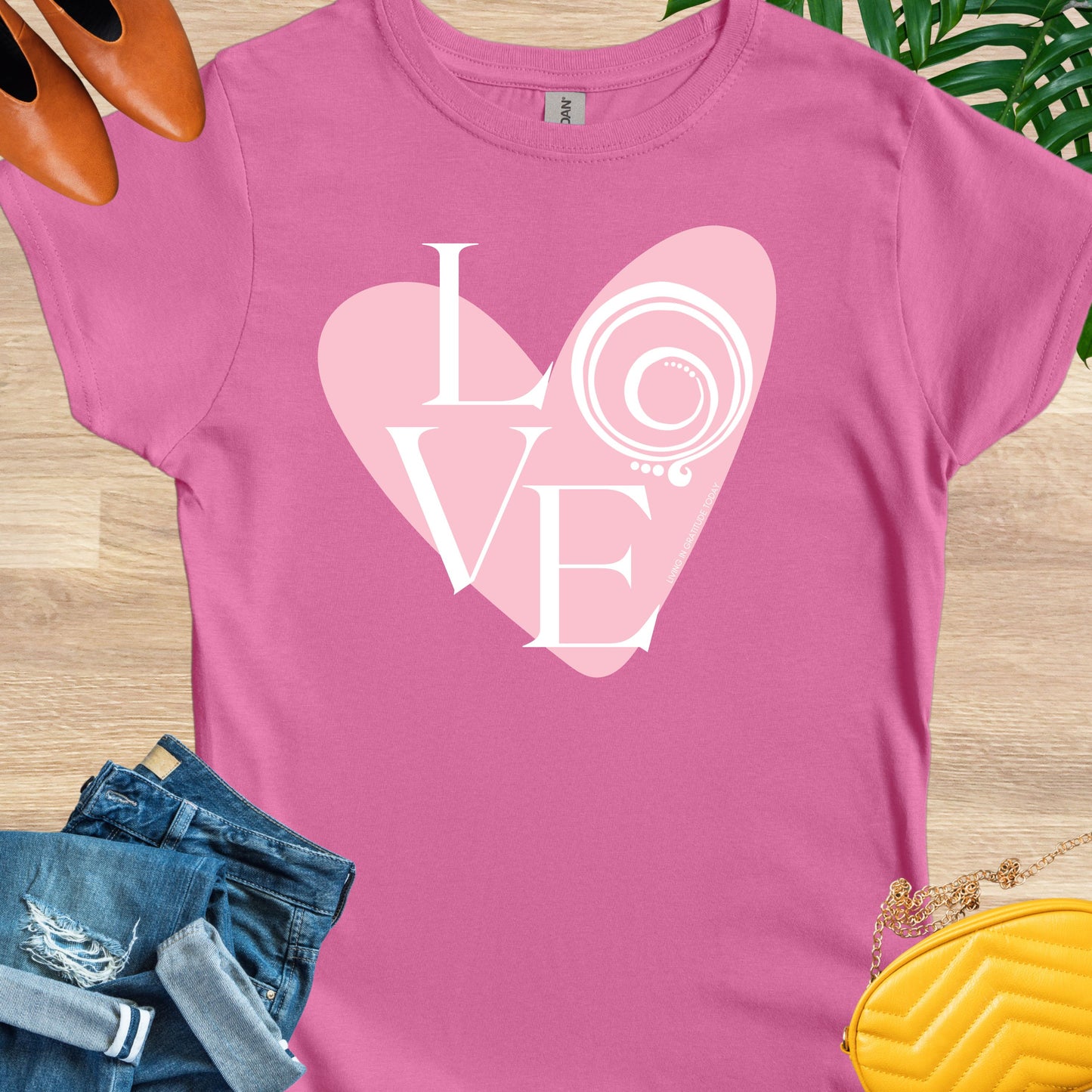 Love, Heart, Gratitude T-Shirt