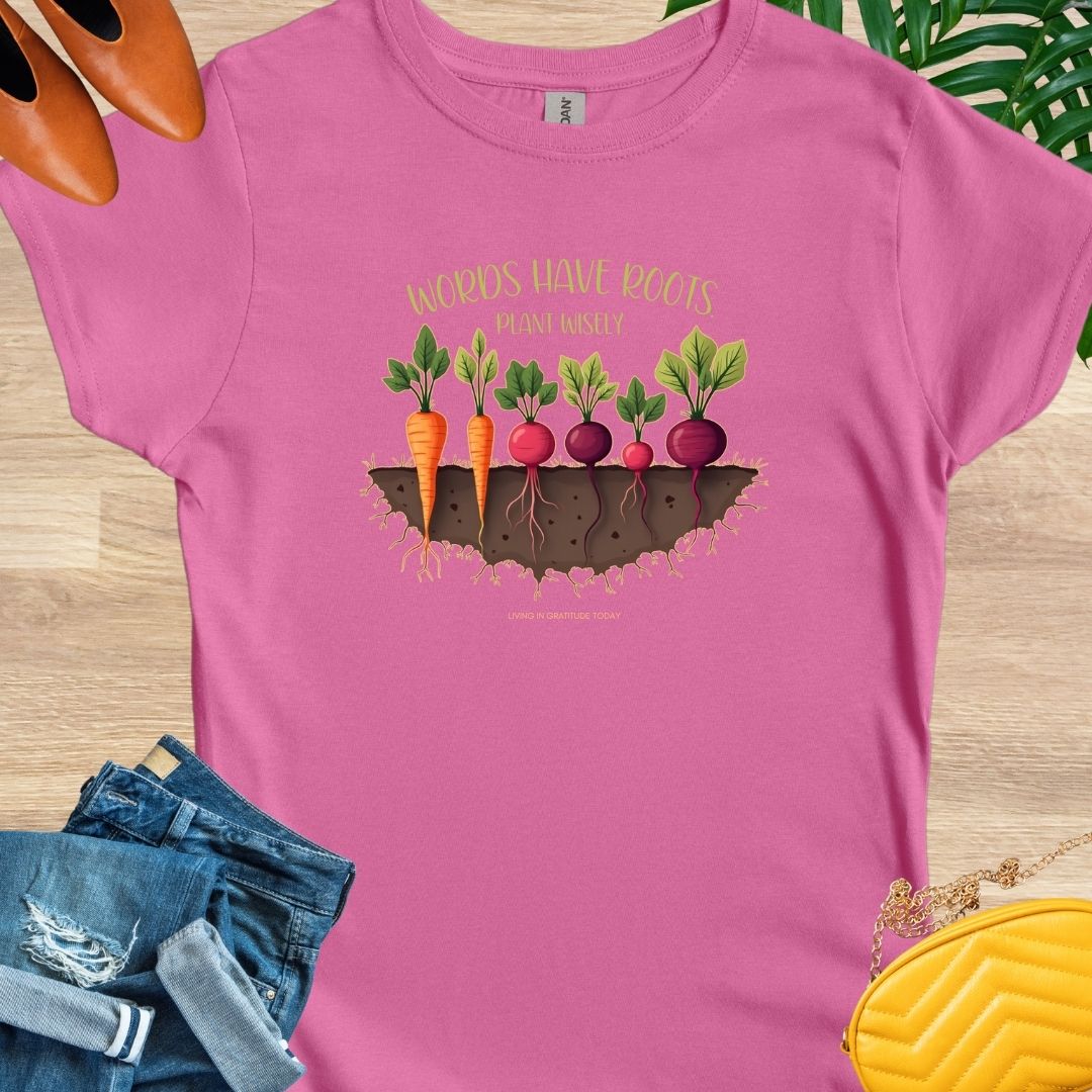Words Have Roots T-Shirts