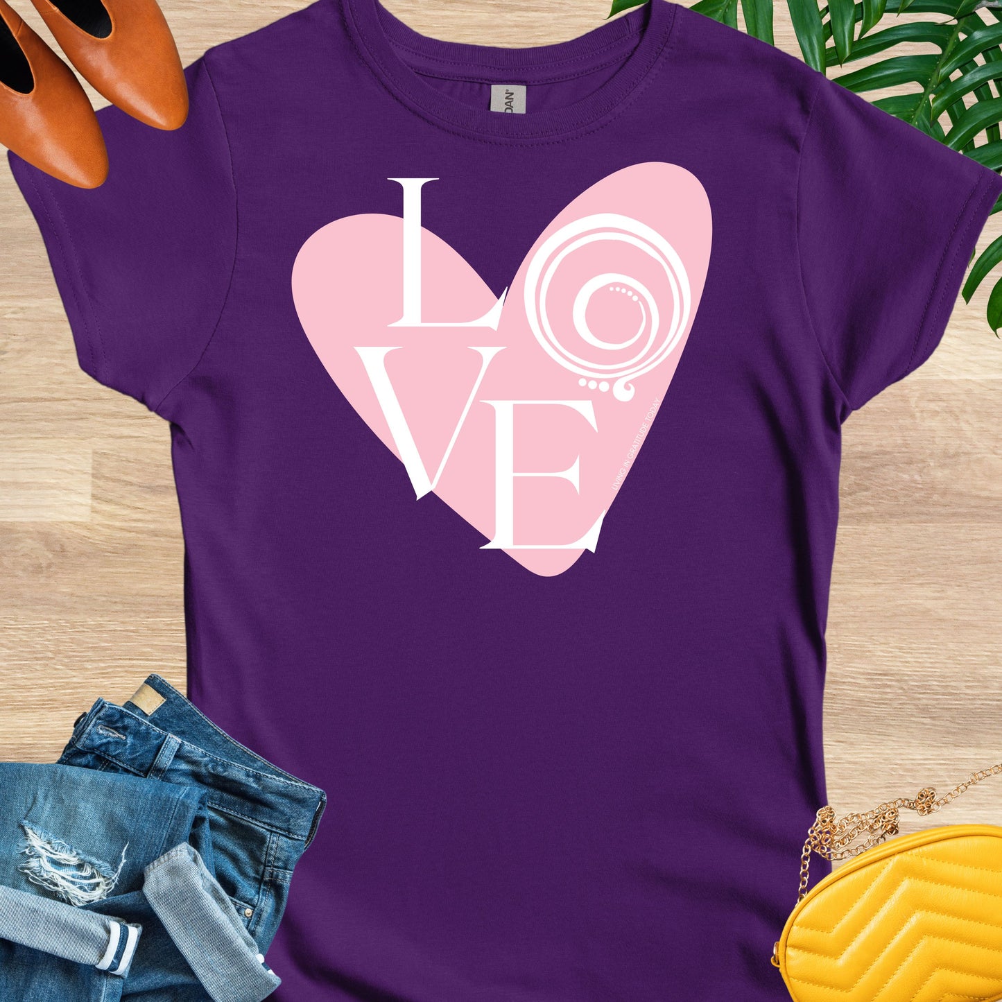 Love, Heart, Gratitude T-Shirt
