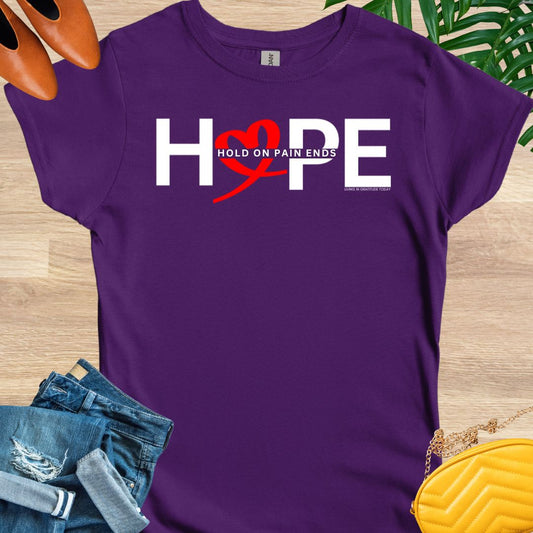 HOPE - Hold On Pain Ends T-Shirt