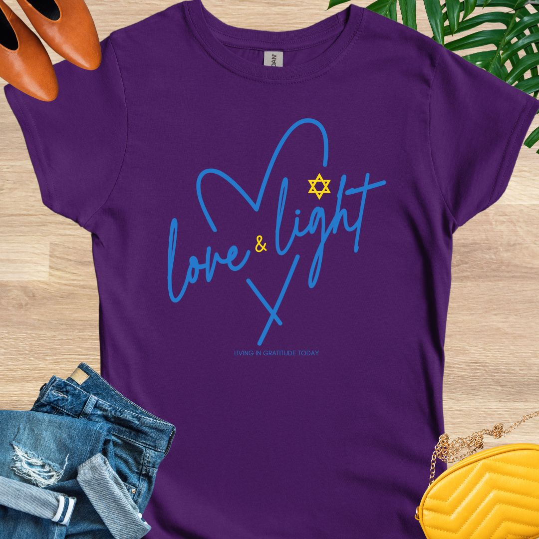 Love & Light Heart T-Shirt