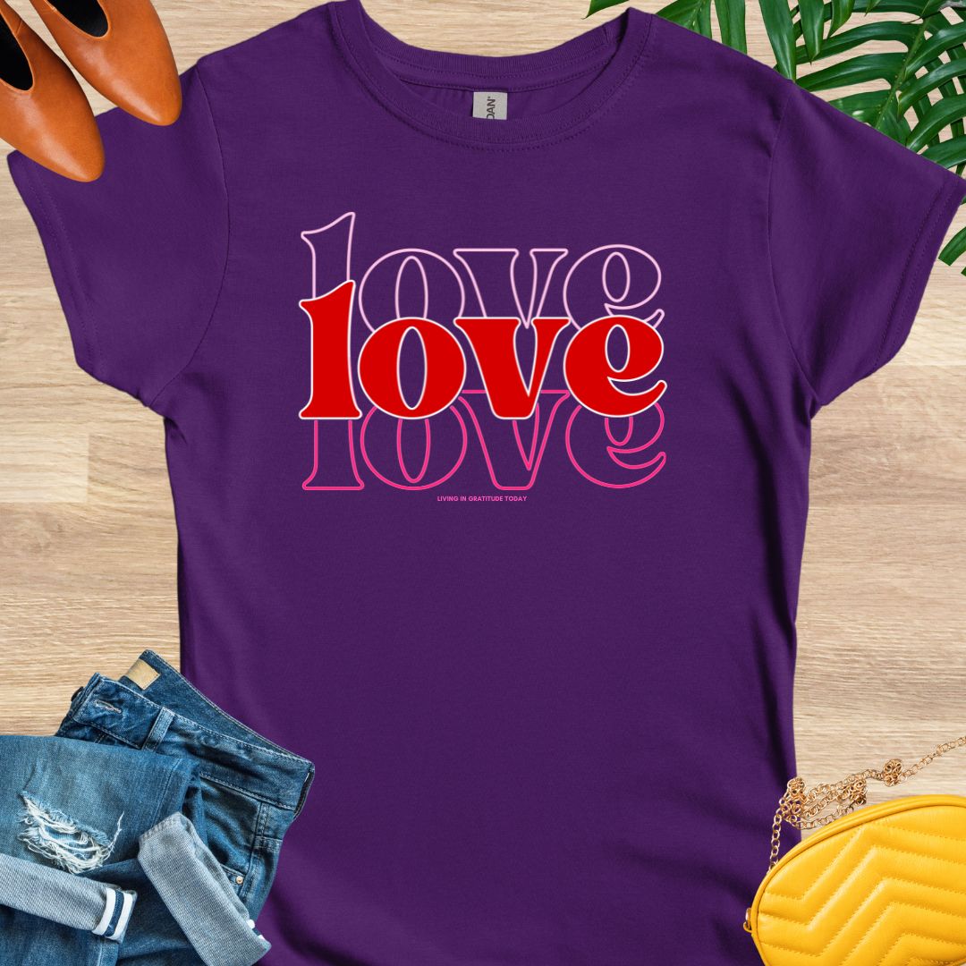 Triple Love T-Shirt