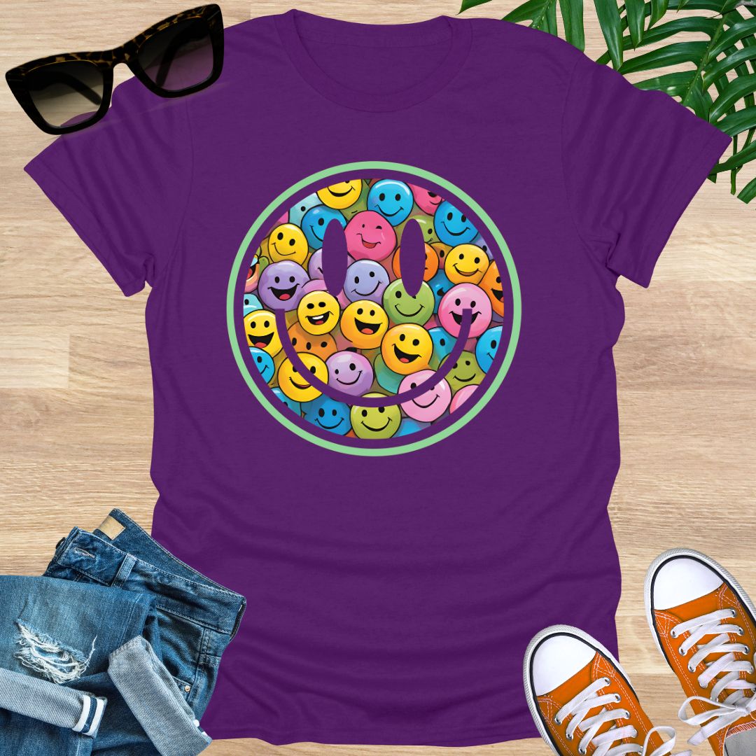 Smiley Face, Unisex T-Shirt