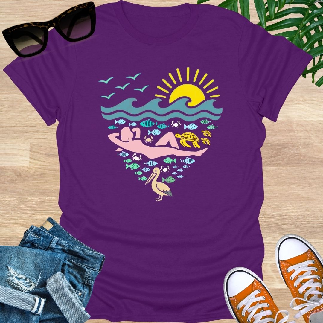 Basking in Sunshine, Unisex T-Shirt