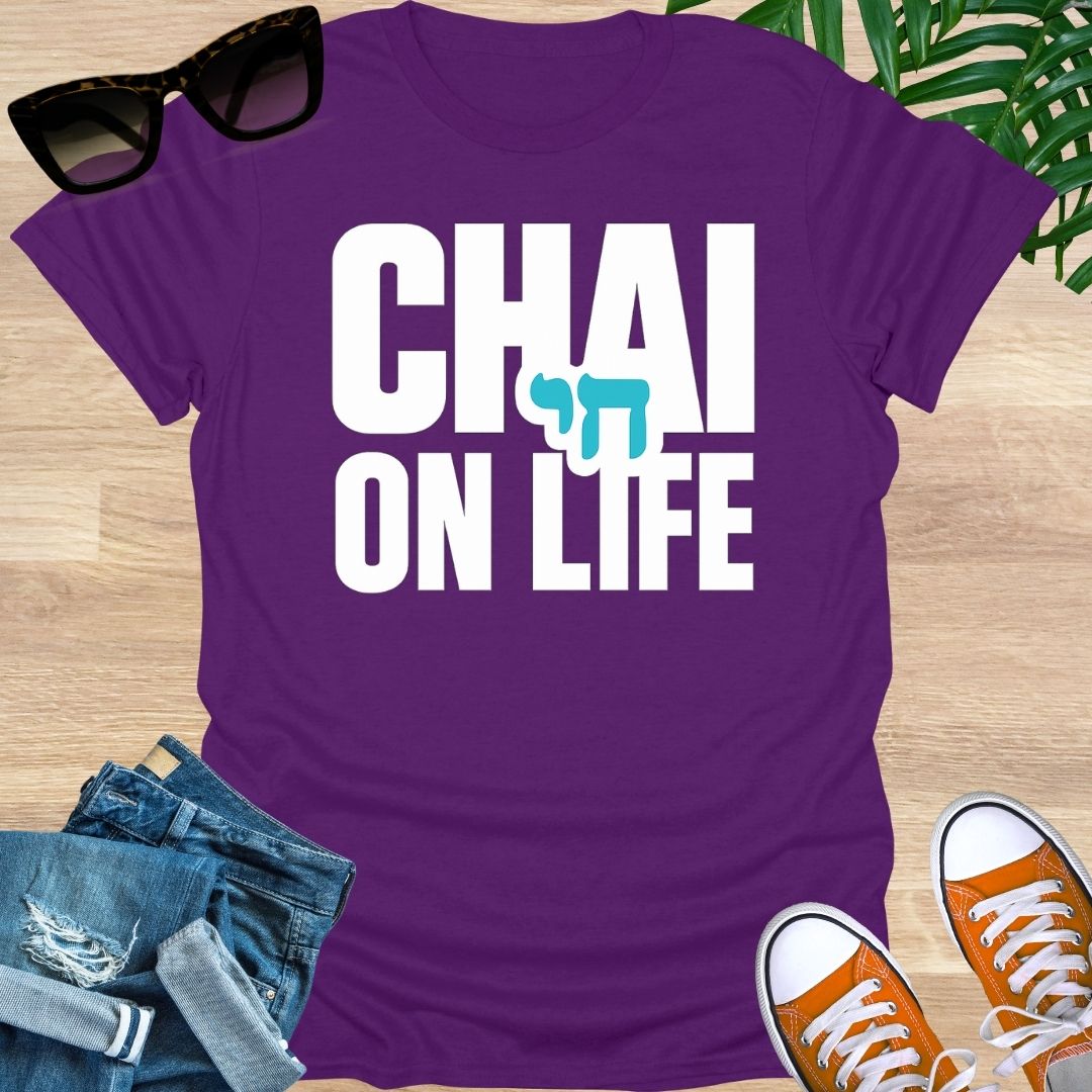 Chai on Life, Unisex T-Shirt