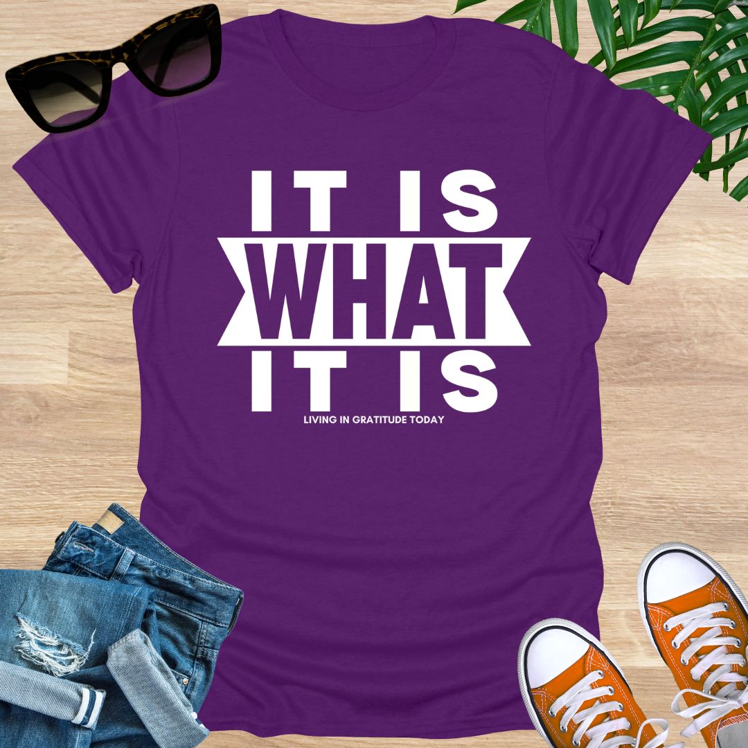 It Is What It Is, Unisex T-Shirt