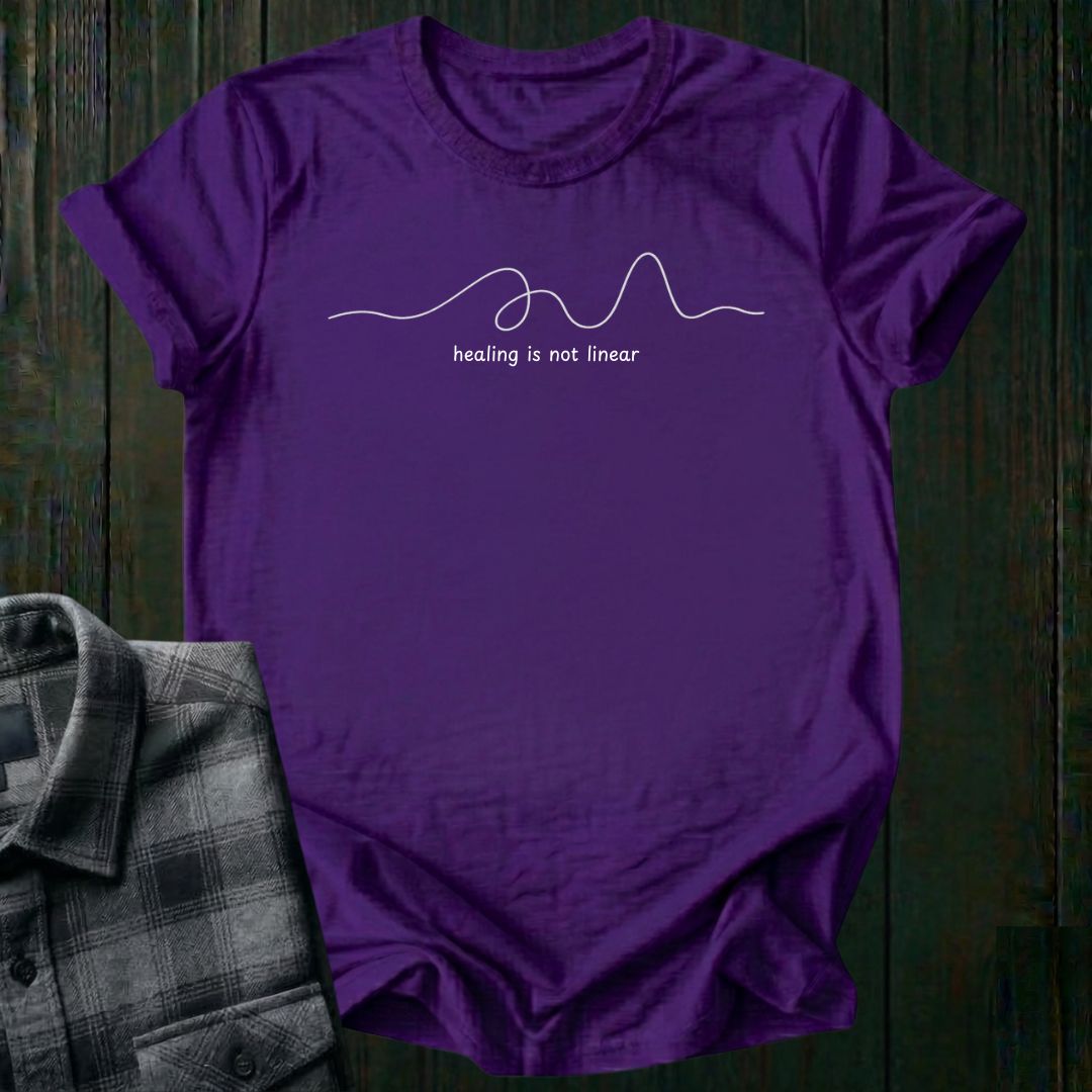 Healing Is Not Linear Unisex T-Shirt