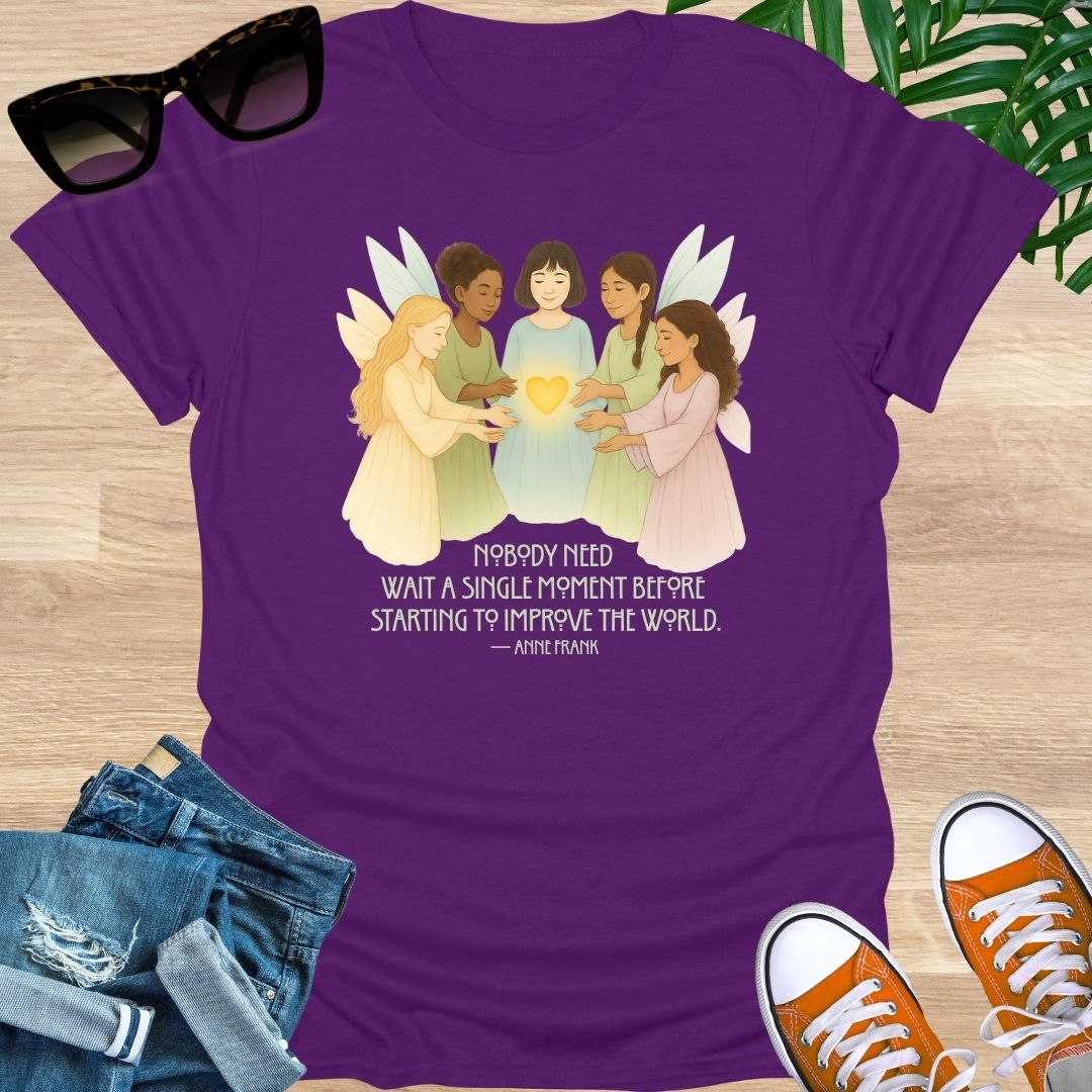 Start Now, Change the World, Fairy Heart, Unisex T-Shirt