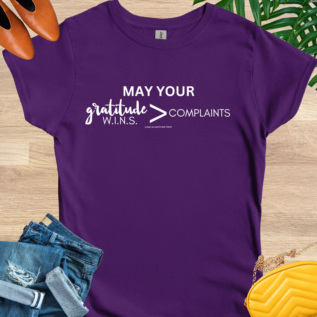 WINS Greater than Complaints T-Shirt