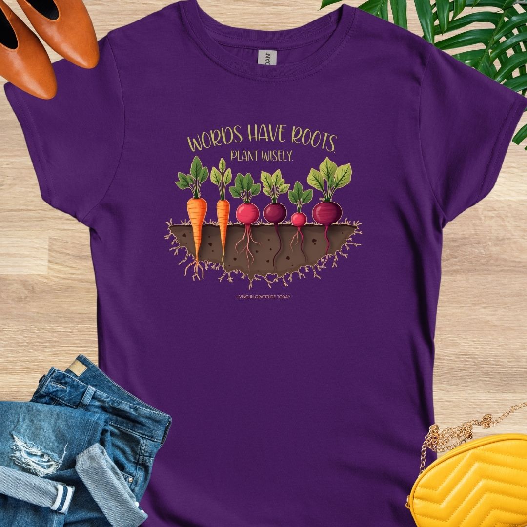 Words Have Roots T-Shirts
