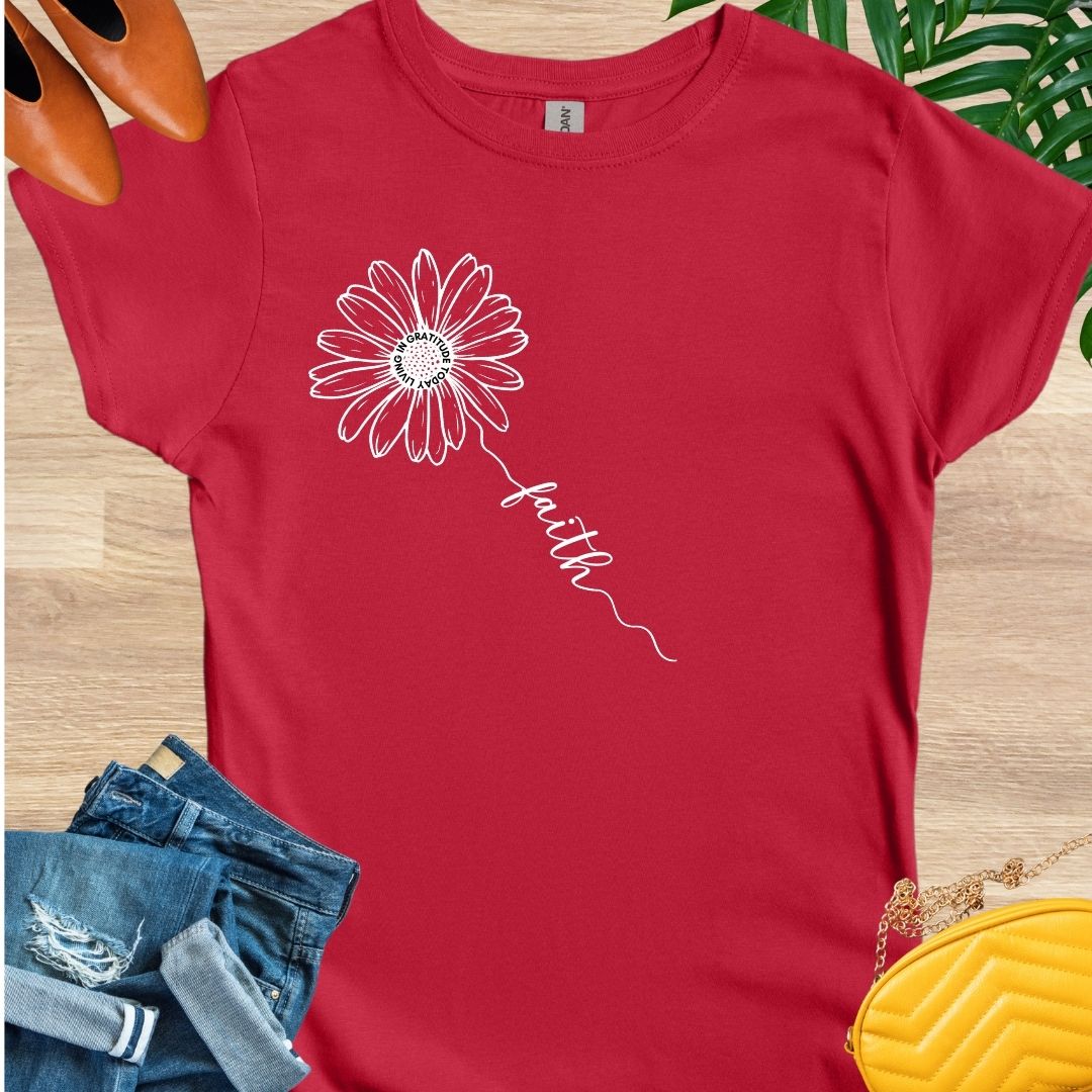 Faith Flower T-Shirt