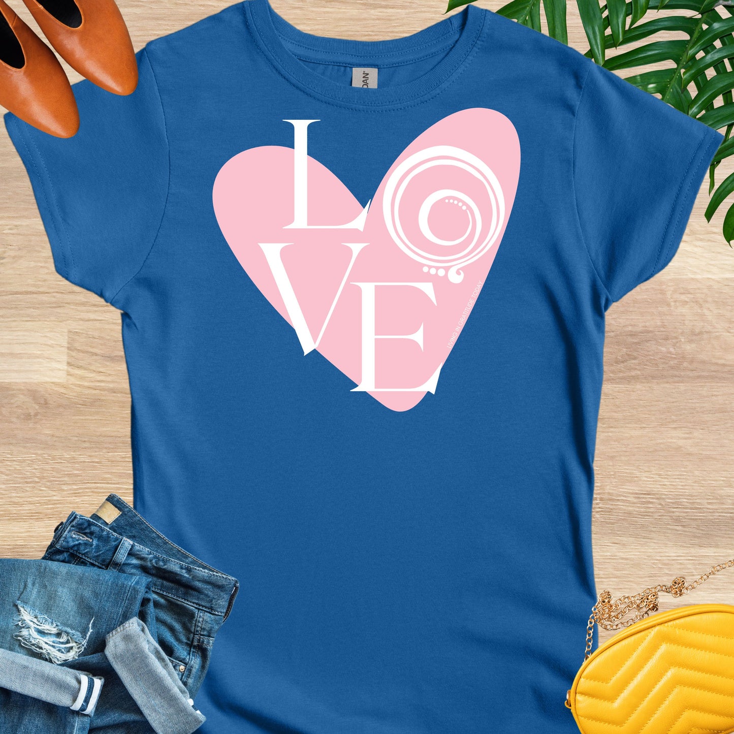 Love, Heart, Gratitude T-Shirt