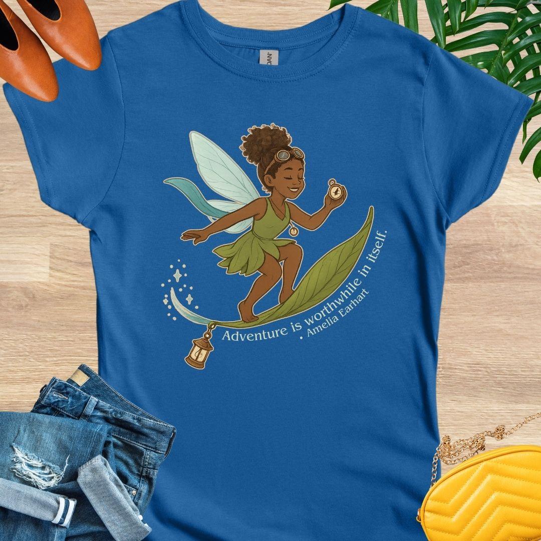 Adventure Is Worthwhile, Amelia Earhart, T-Shirt