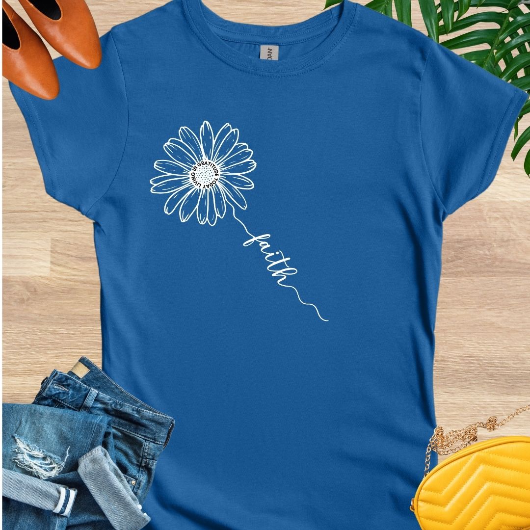Faith Flower T-Shirt