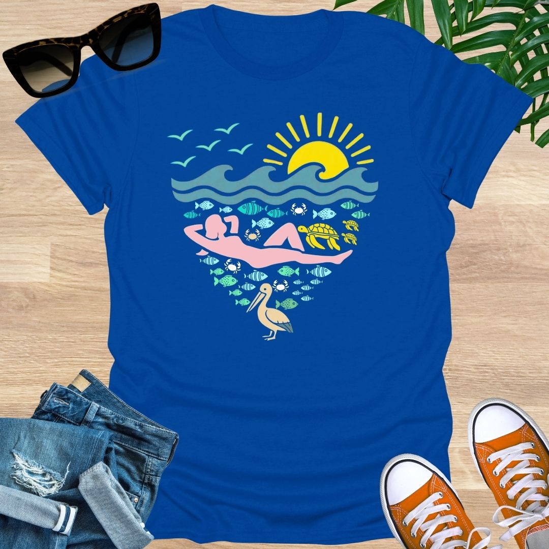 Basking in Sunshine, Unisex T-Shirt