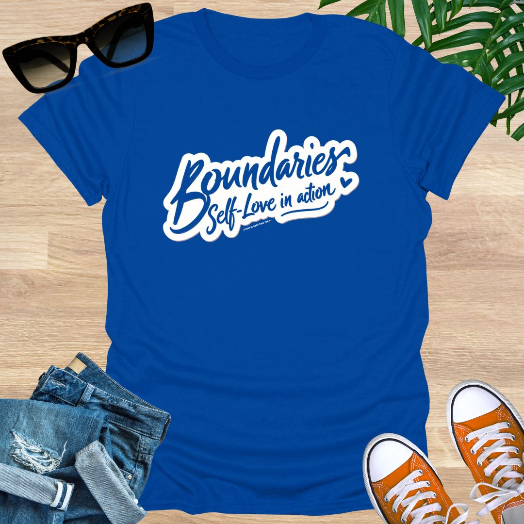 Boundaries, Self-Love in Action, Unisex T-Shirt