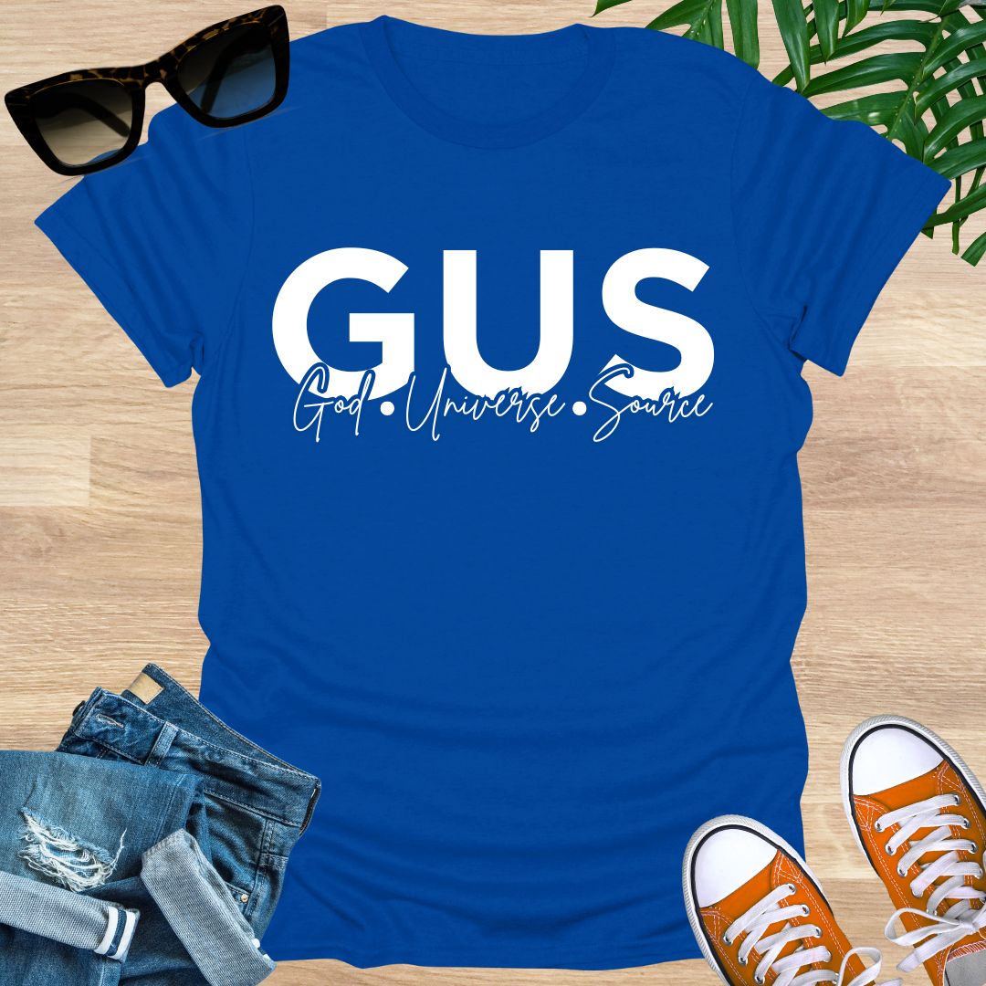 GUS, (God, Universe, Source), Unisex T-Shirt