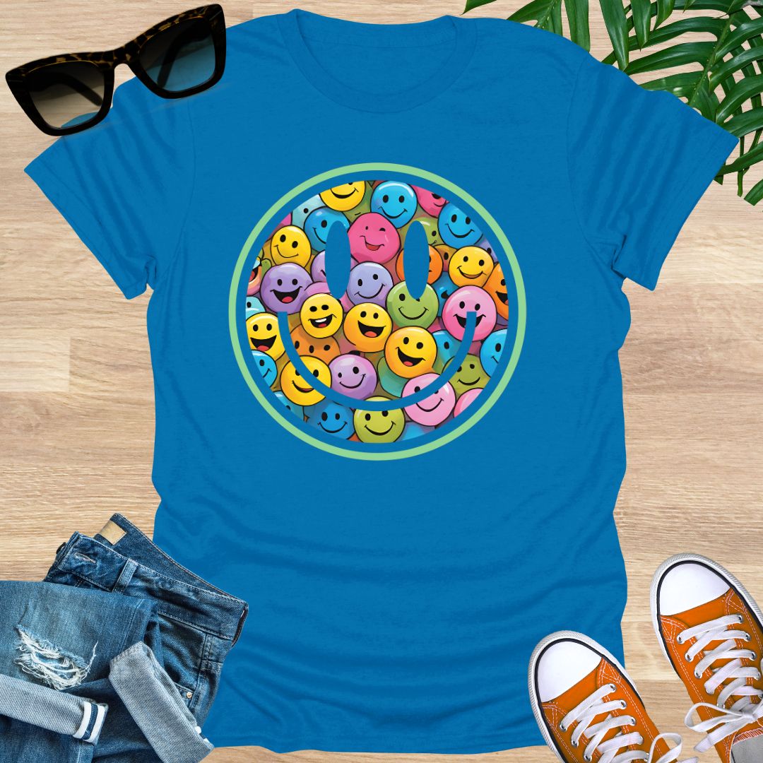 Smiley Face, Unisex T-Shirt