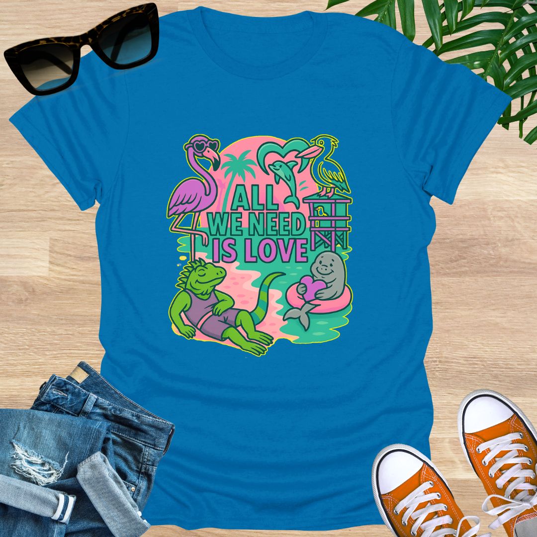 All We Need Is Love – Coastal Crew Edition, Unisex T-Shirt