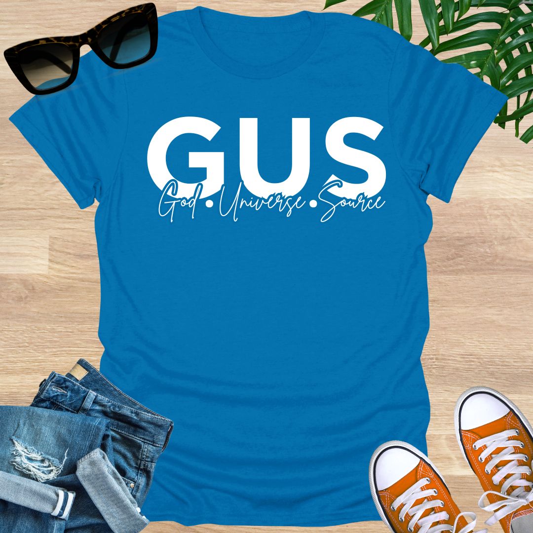 GUS, (God, Universe, Source), Unisex T-Shirt