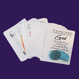 Bible Verse Cards, Stocking Stuffers, Scripture Cards, Bible Verses