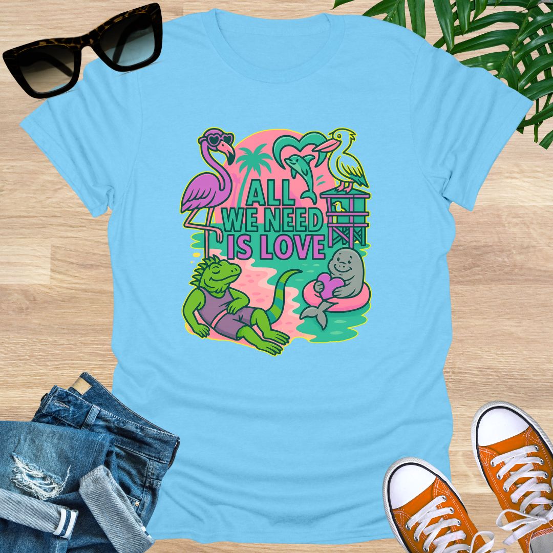 All We Need Is Love – Coastal Crew Edition, Unisex T-Shirt