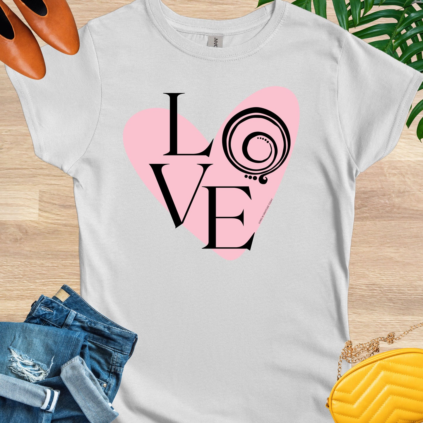Love, Heart, Gratitude T-Shirt