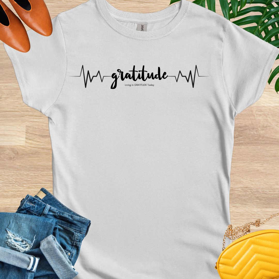 GRATITUDE Heartbeat T-Shirt